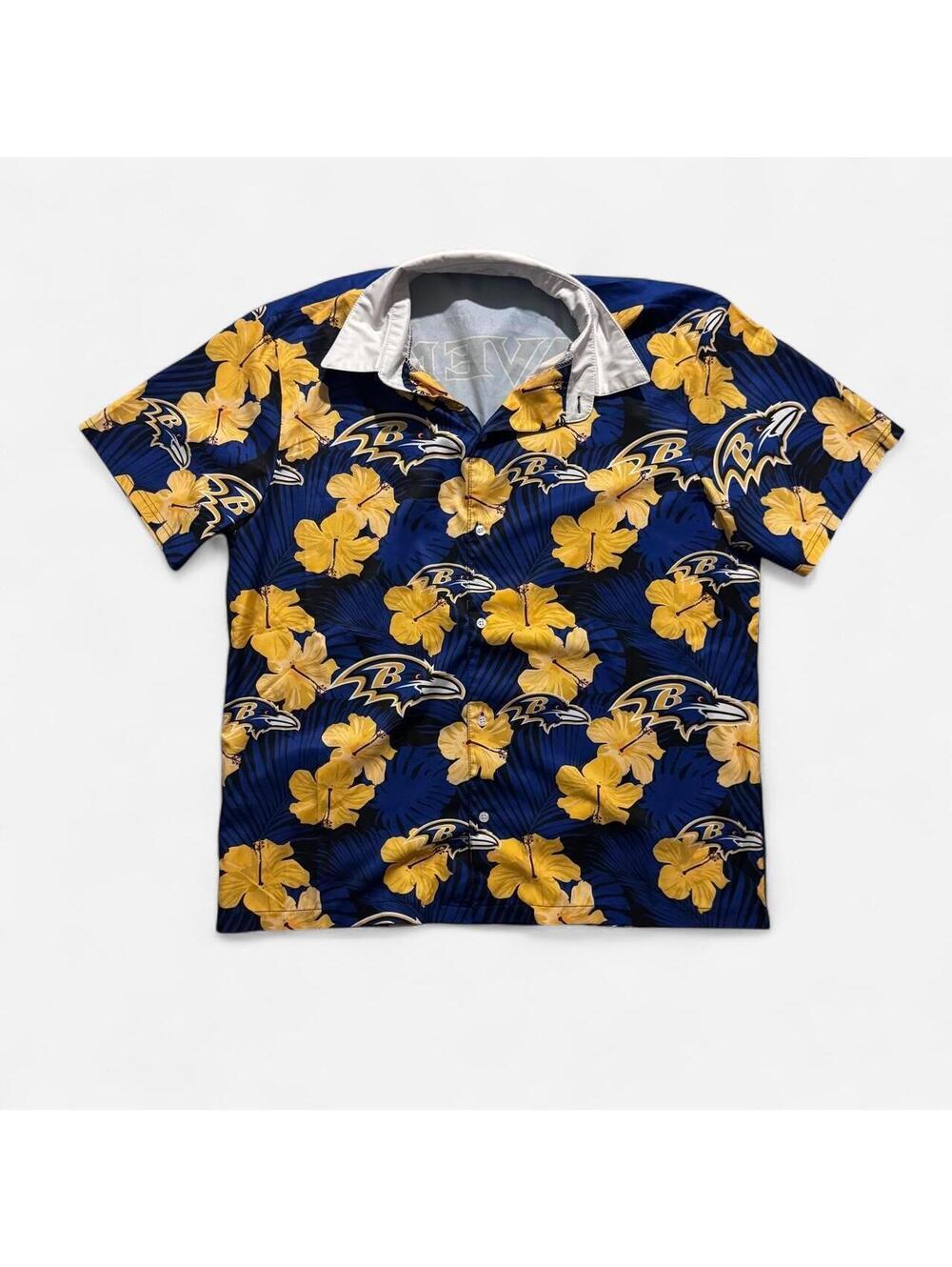 NFL Men's Multi and Blue Polo-shirt